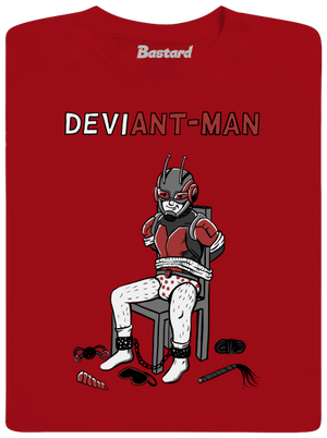 DeviAnt-man pánske dlhý rukáv Red