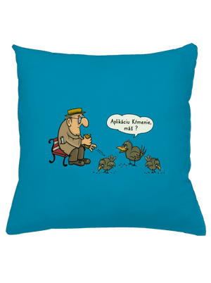 Aplikácia Kŕmenie vankúš Blue Turquoise