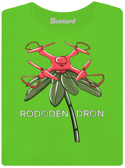 Rododendron dámske tričko Apple Green