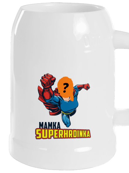 Mamka superhrdinka polliter White