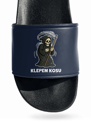 Klepem kosu šľapky Navy