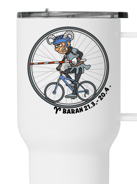 Cyklistický horoskop: Baran termohrnček White