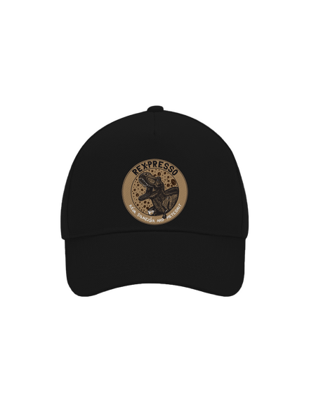 Rex-presso šiltovka baseballka Black