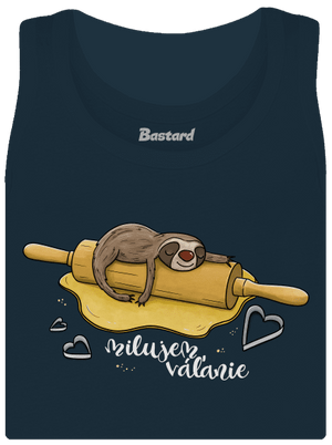 Milujem váľanie dámske tielko klasické Navy