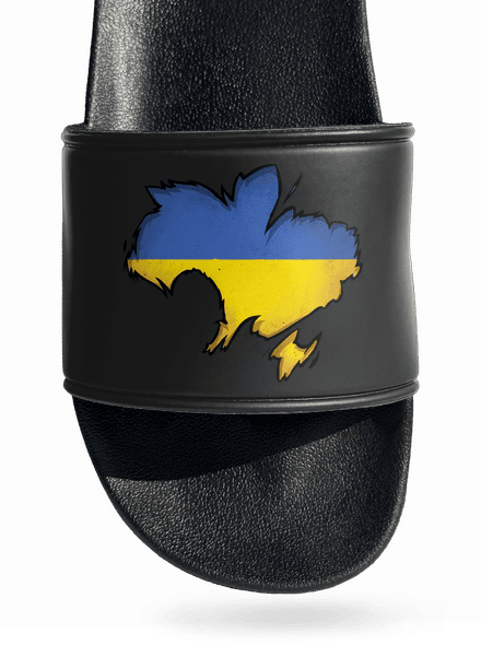 Ukrajina - Inside šľapky Black