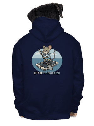 Ipaddleboard pánska mikina na zips Navy