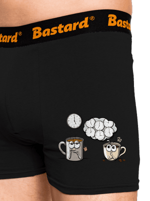 Čaj o piatej, káva stále boxerky Black