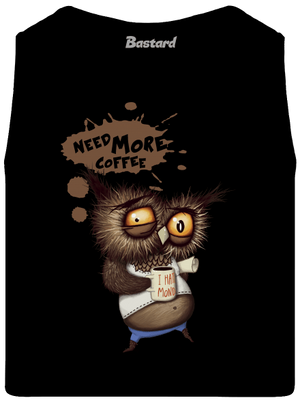 Need more coffee pánske tielko Black