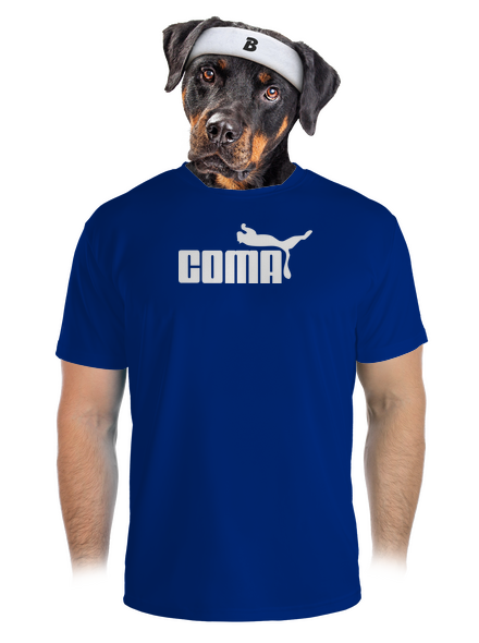 Coma pánske športové tričko Royal Blue Mal