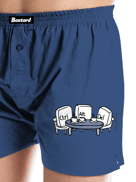 Nerozluční kamaráti pánske trenky Blue