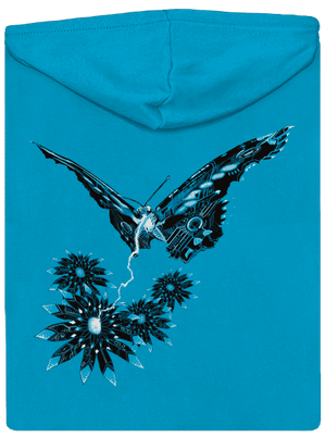 Fake Nature dámska mikina na zips Blue Atol