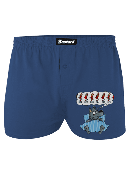 Vlčia nespavosť pánske trenky Blue
