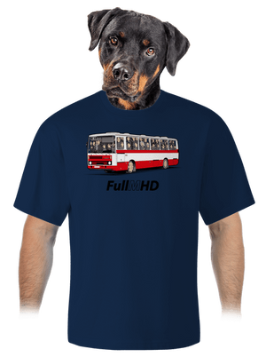 Full MHD unisex tričko oversized Midnight Blue