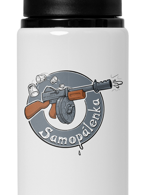 Samopálenka flaša na vodu White