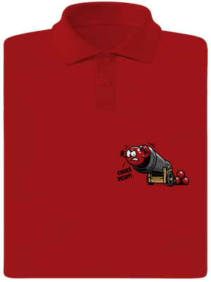 Chceš delo? pánska polokošeľa Red Mal