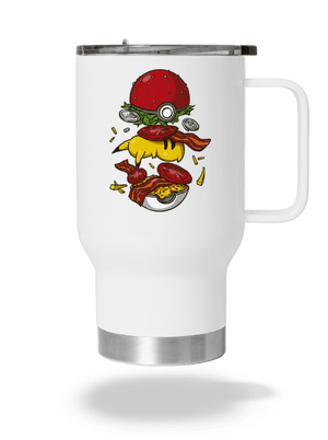 Pokémon burger termohrnček White