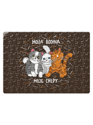 Moja rodina puzzle White