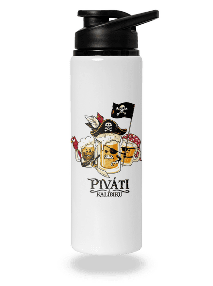 Piváti z Karibiku flaša na vodu White