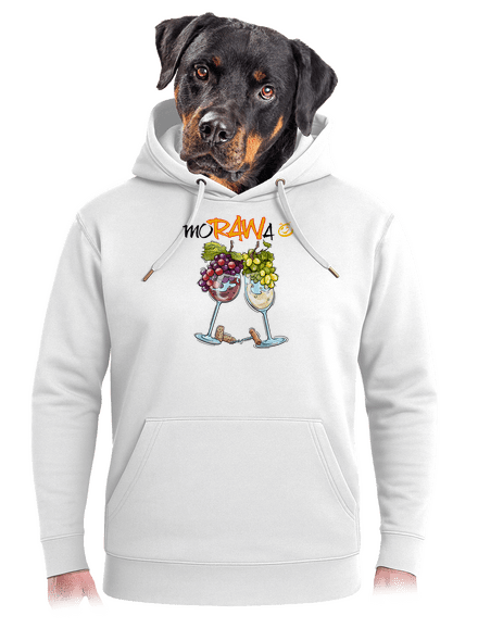 Morawa unisex mikina premium Snowwhite