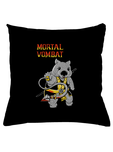Mortal Vombat vankúš Black