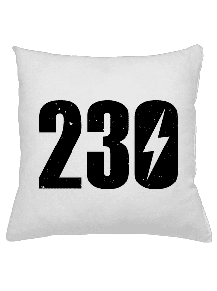 230 V vankúš White