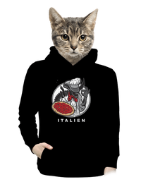 dámska mikina klokanka