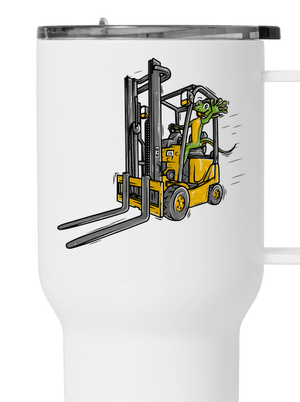 Ještěrka termohrnček White