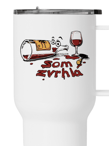 Zvrhlá termohrnček White