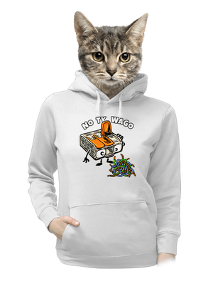 dámska mikina klokanka