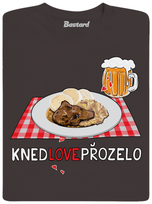 Knedlo vepřo zelo pánske dlhý rukáv Bear Brown