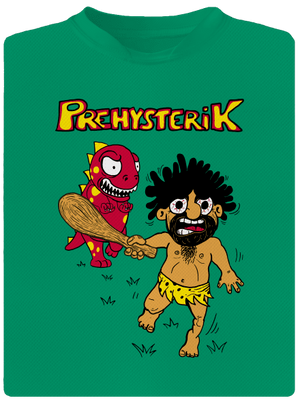 Prehysterik detské športové tričko Kelly Green Mal