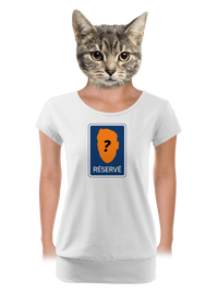 dámske tričko s lemom