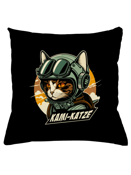 Kami-Katze vankúš Black