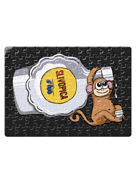 Slivopica puzzle White