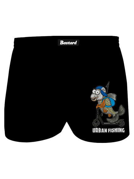 Urban fishing pánske trenky Black