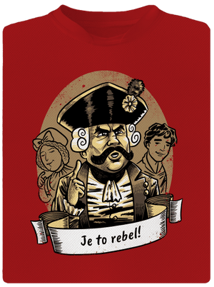 B14: S čerty nejsou žerty pánske športové tričko Red Mal