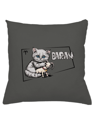 Mačací horoskop: Baran vankúš Gray Pol