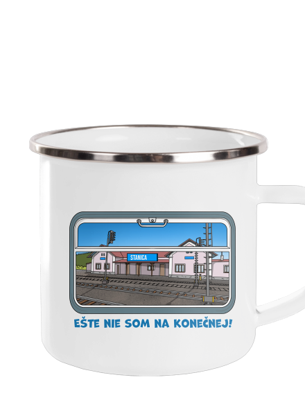 Nie som na konečnej plecháčik White