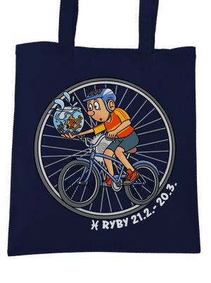 Cyklistický horoskop: Ryby taška French Navy