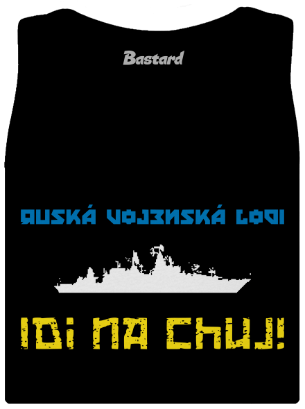 Ukrajina - Lodi idi na chuj dámske tielko klasické Black