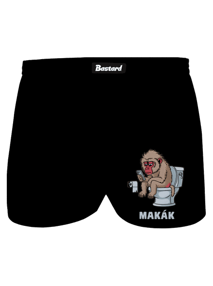 Makák pánske trenky Black