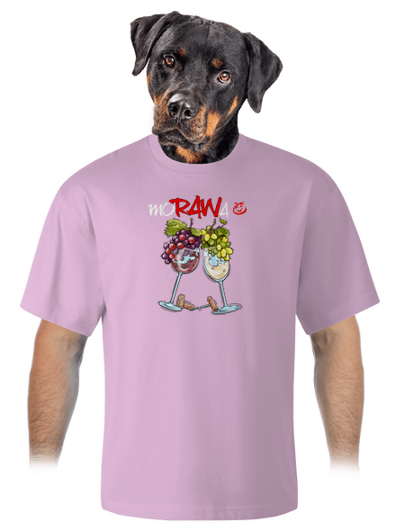 Morawa unisex tričko oversized Orchid
