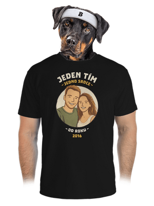 pánske športové tričko