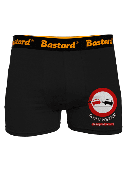 Nepredbiehať boxerky Black