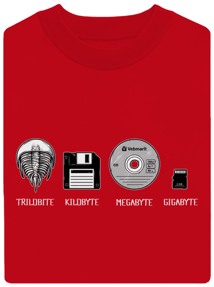 Trilobite unisex mikina bez kapucne Red