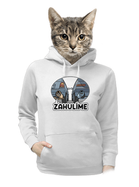 dámska mikina klokanka