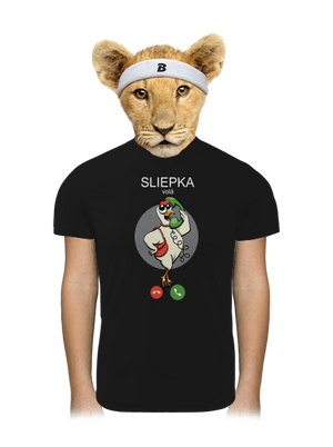 Sliepka volá detské športové tričko Black