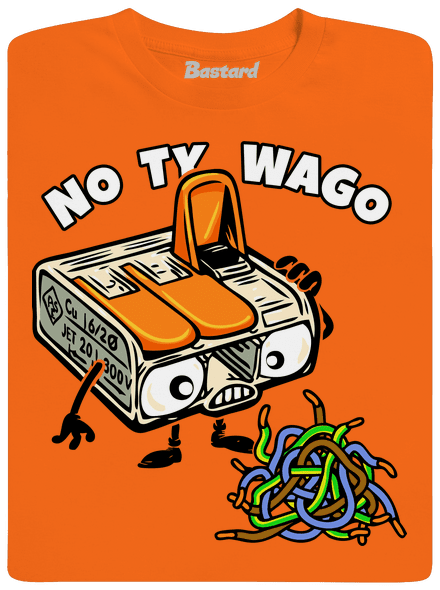 Wago svorka pánske tričko Orange
