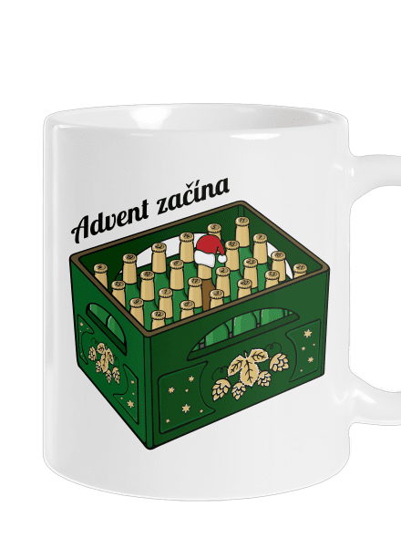 Advent začína klasický hrnček White