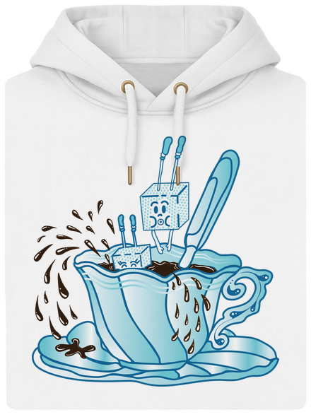 Cukroholik unisex mikina premium Snowwhite